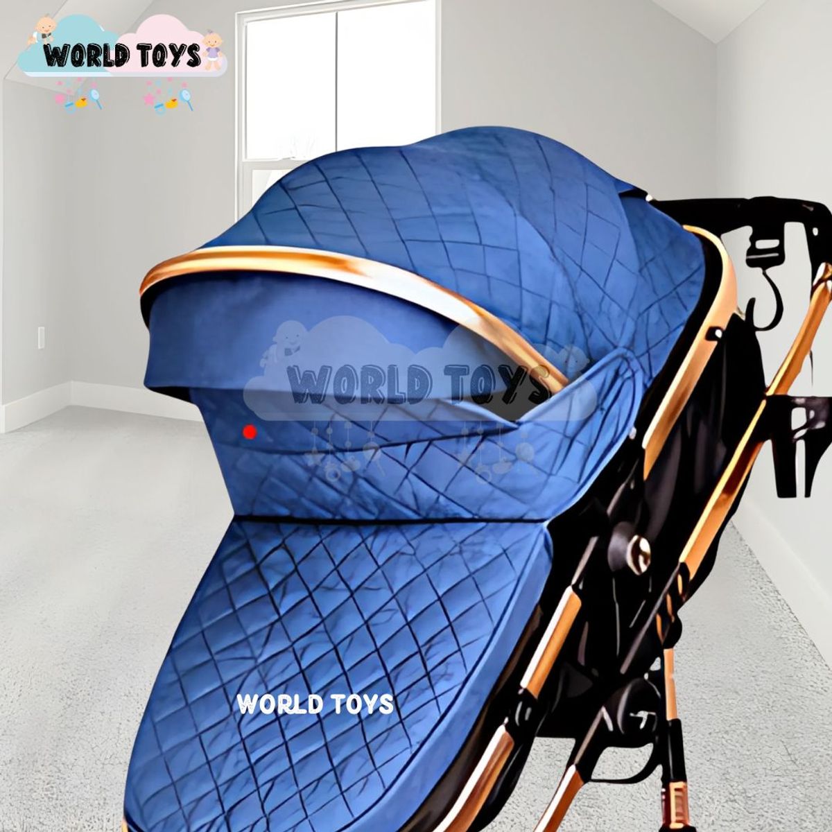 BABY - Coche Paseo Maleta «THORINE» Blue
