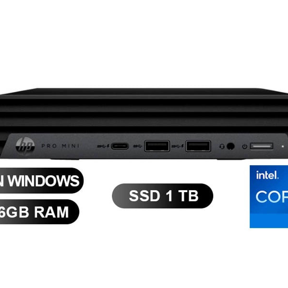 HP - PC HP MINI PRO 400 G9 I7-12700T, 16GB RAM, 1TB SSD, SIN WINDOWS (8K3Z9LA)