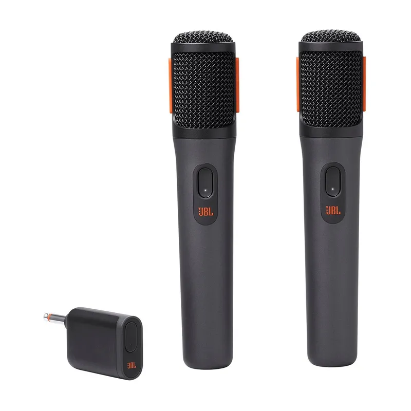 JBL - JBL - Micrófono PartyBox Wireless Recargable Karaoke Pack x2