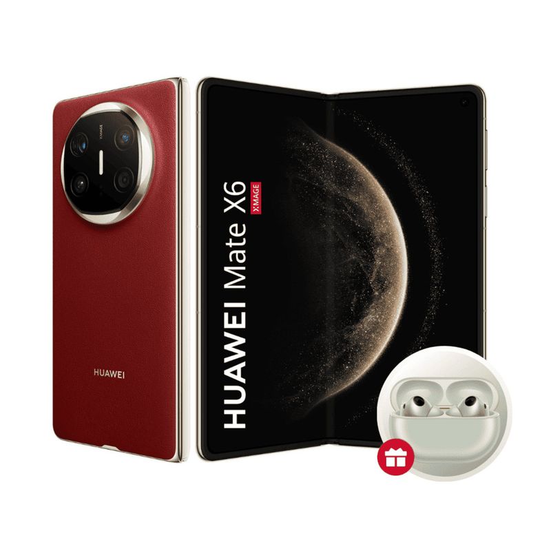 HUAWEI - HUAWEI Mate X6 12GB+512GB Rojo + FreeBuds Pro 4