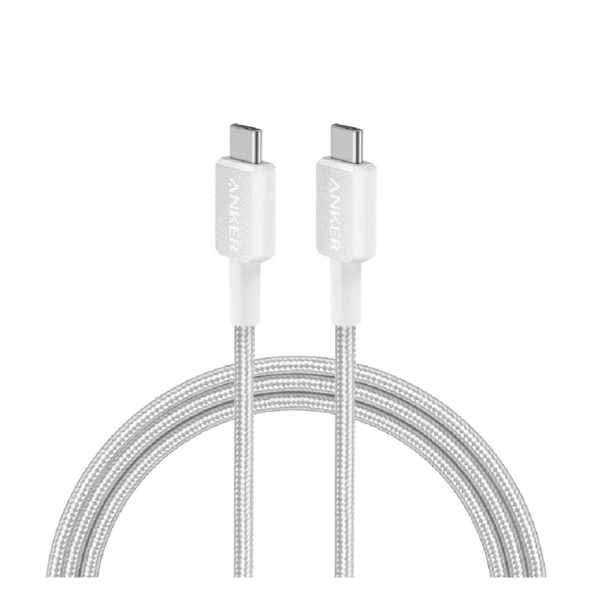 ANKER - Cable Anker 322 Braided USB-C Carga Rápida, Alta Durabilidad 60W