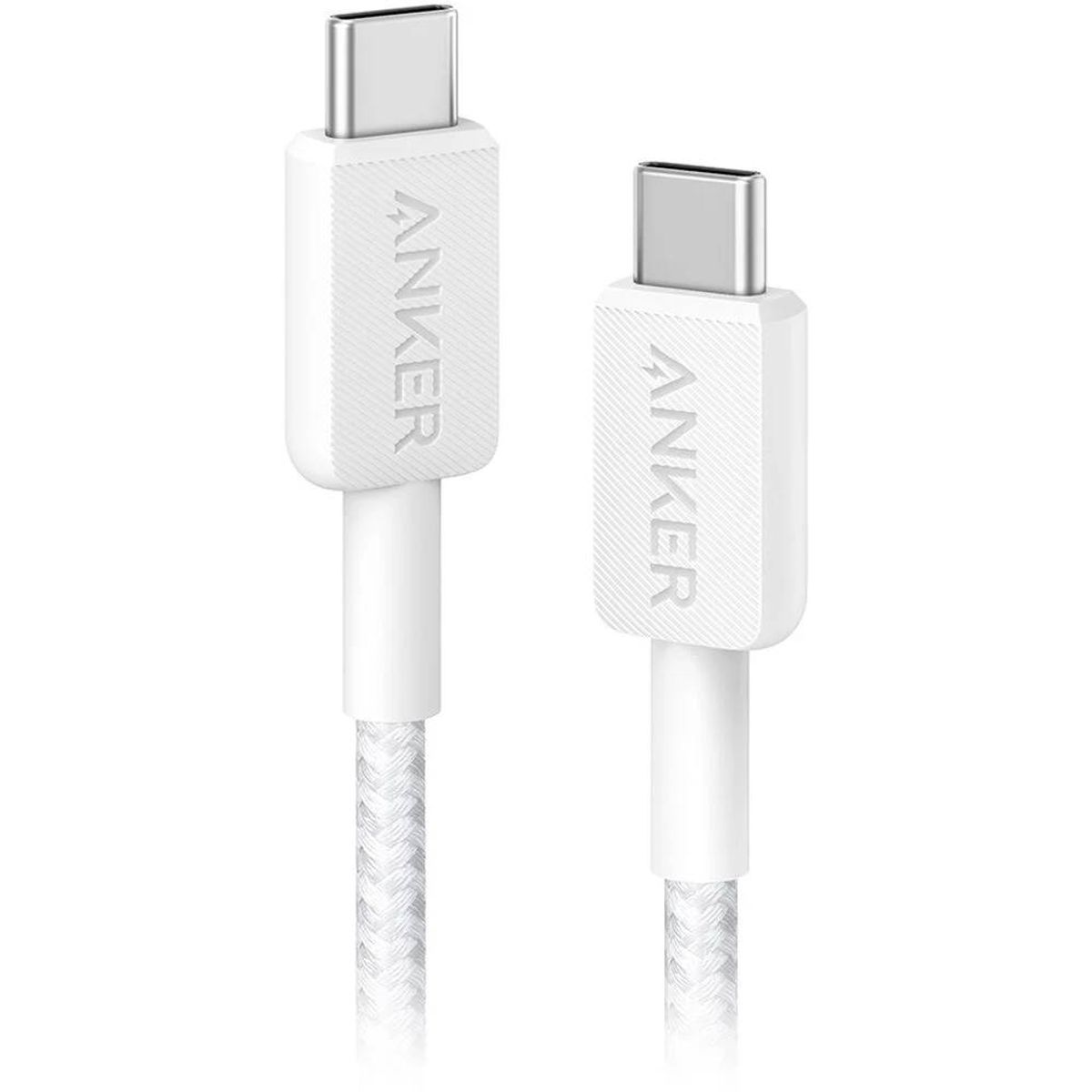 ANKER - Cable Anker 322 Braided USB-C Carga Rápida, Alta Durabilidad 60W