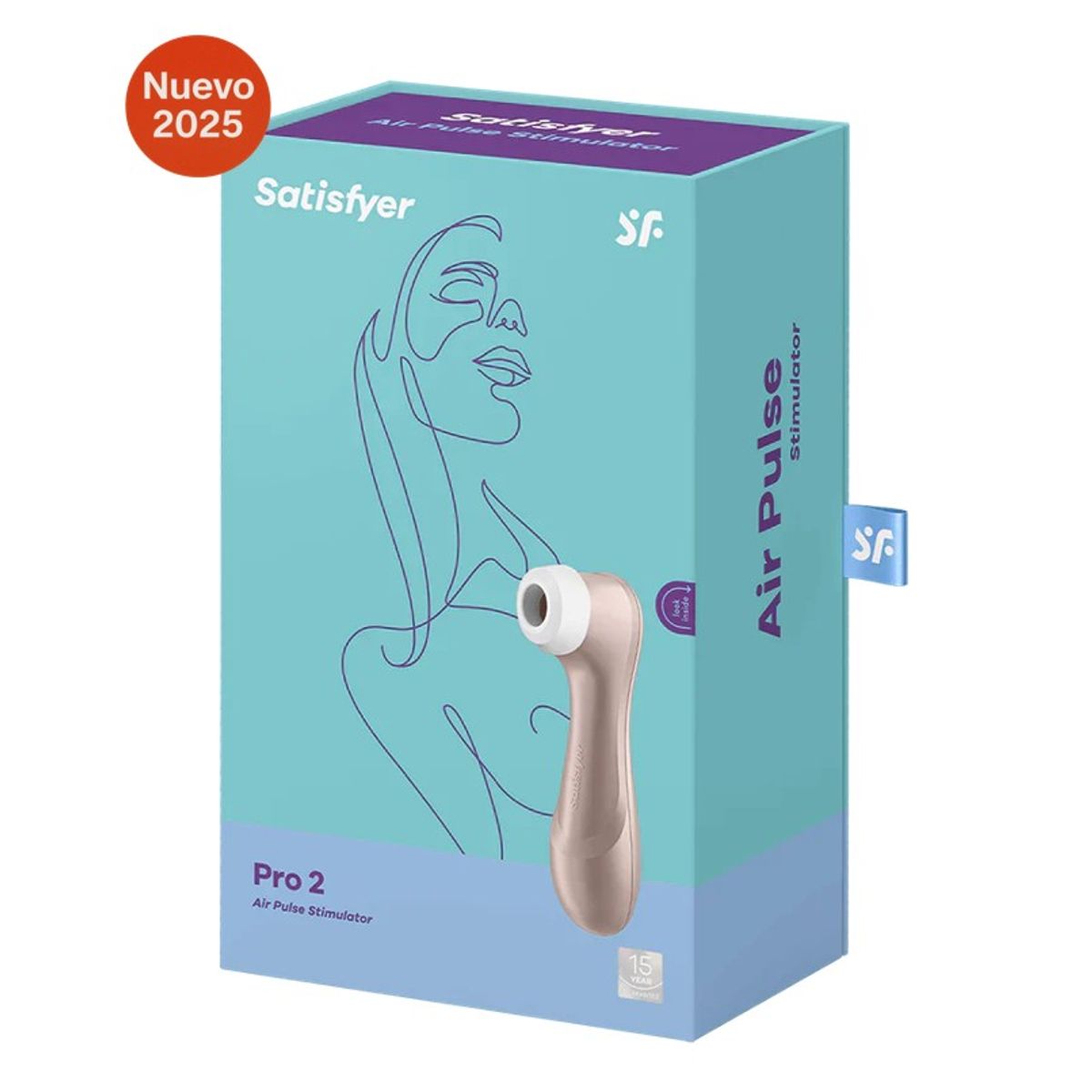 SATISFYER - Satisfyer Pro 2 Generación 2. Consolador Succionador