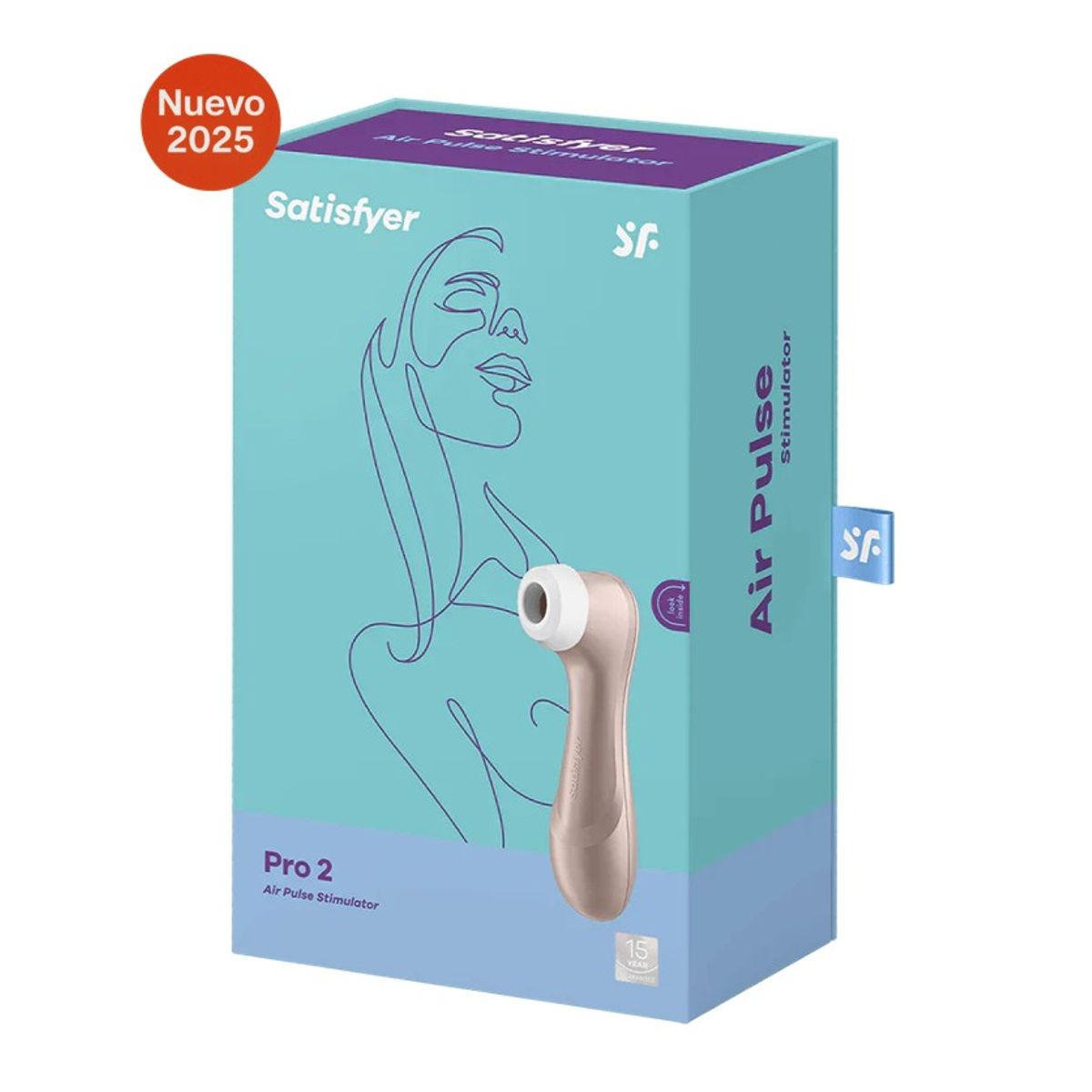 SATISFYER - Satisfyer Pro 2 Generación 2. Consolador Succionador