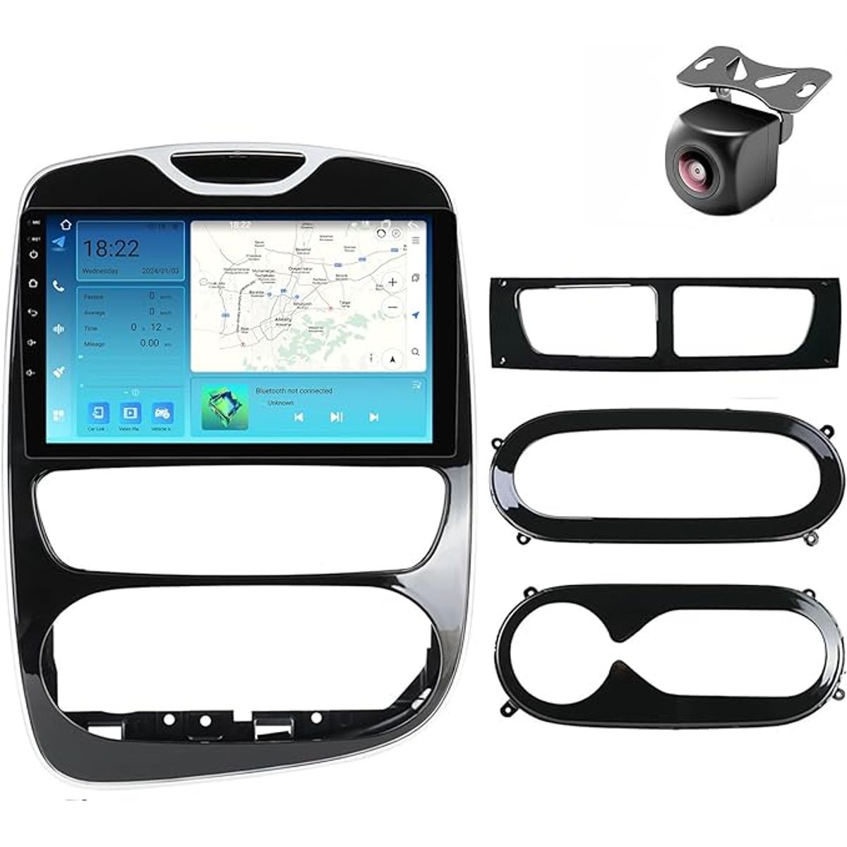 GENERICO - Autoradio Android Renault Clio 2012-2017