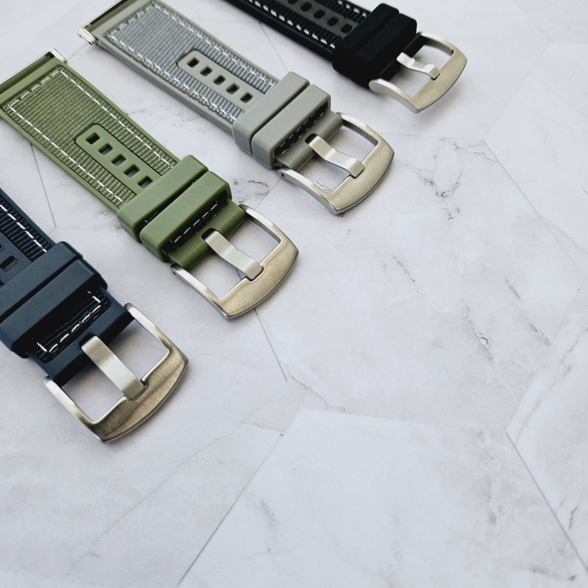 GENERICO - Correa Nylon con Silicona para REDMI WATCH 4 - Verde