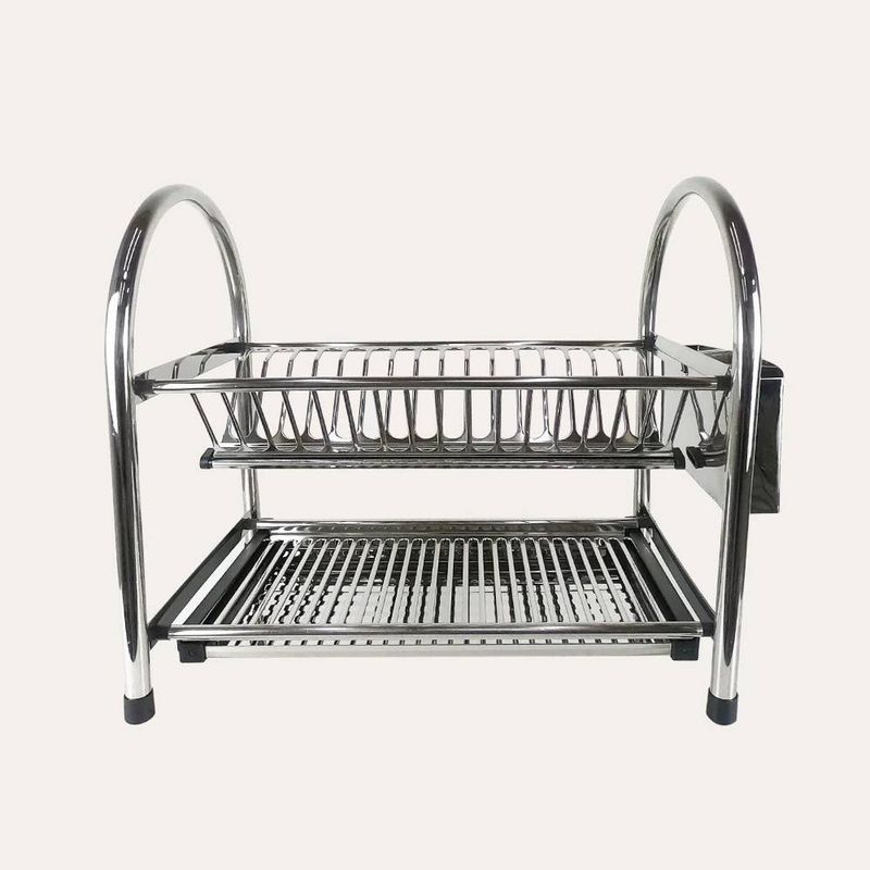 GENERICO - Escurridor de platos acero inoxidable FZ-8051-R