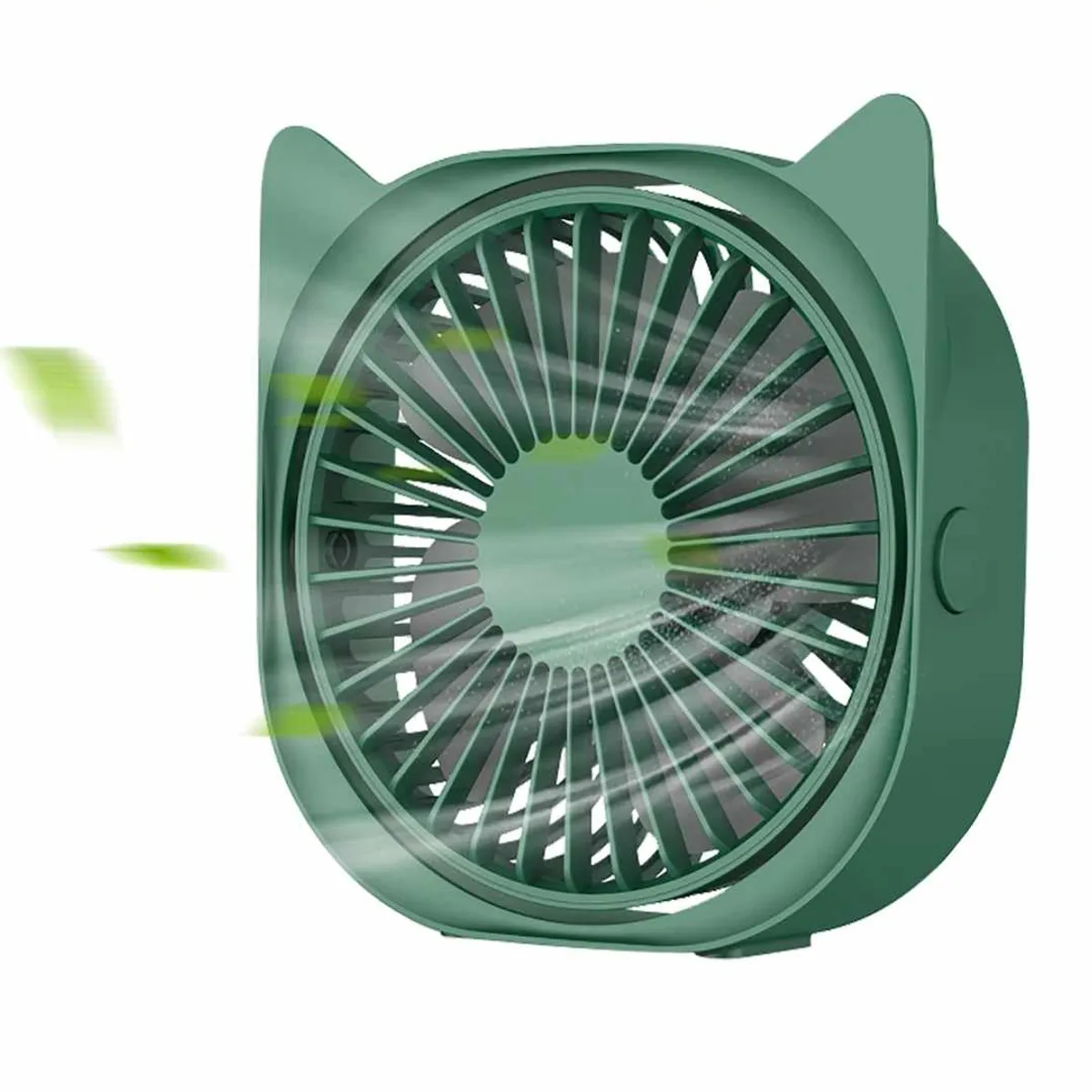 GENERICO - Ventilador USB con Orejas de Gatito para Oficina Cuarto Habitacion
