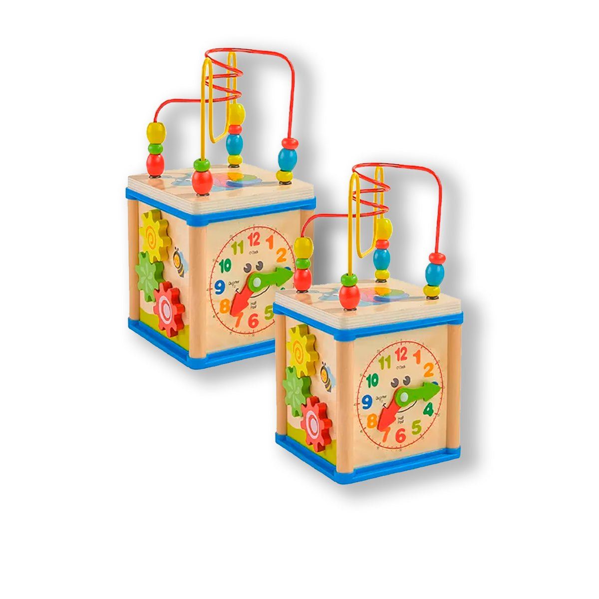 GENERICO - 2 UNID CUBO CIRCUITO CON ENGRANAJE