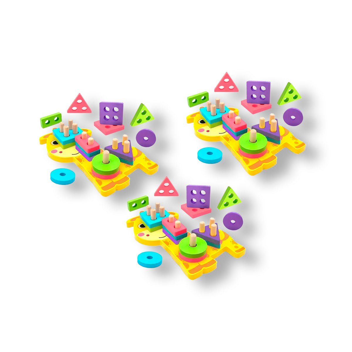 GENERICO - 3UNID PLANTADO X4 JIRAFA