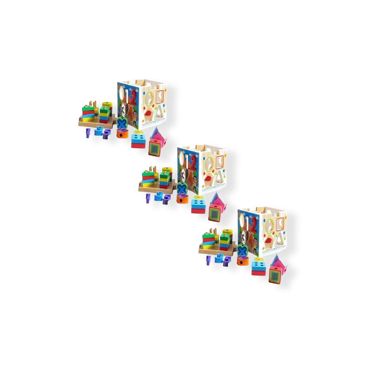 GENERICO - 3UNID CUBO CON PLANTADO