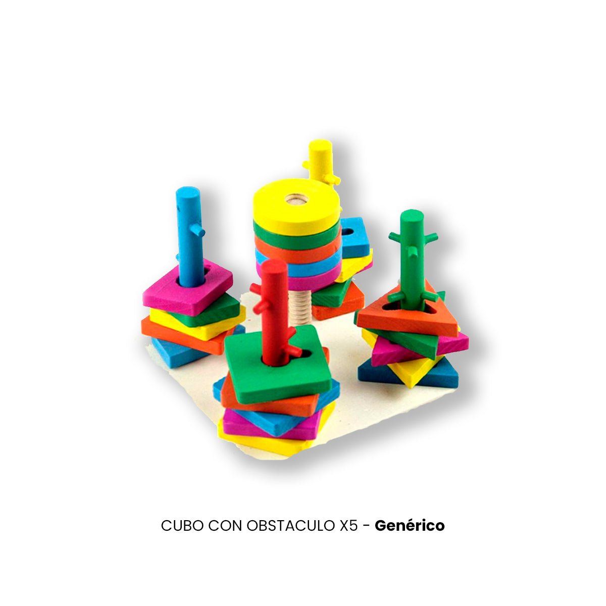 GENERICO - OBSTACULO X5 JUGUETE