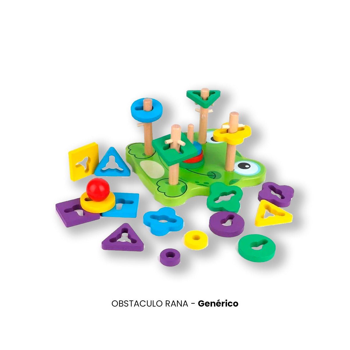 GENERICO - OBSTACULO RANA JUGUETE