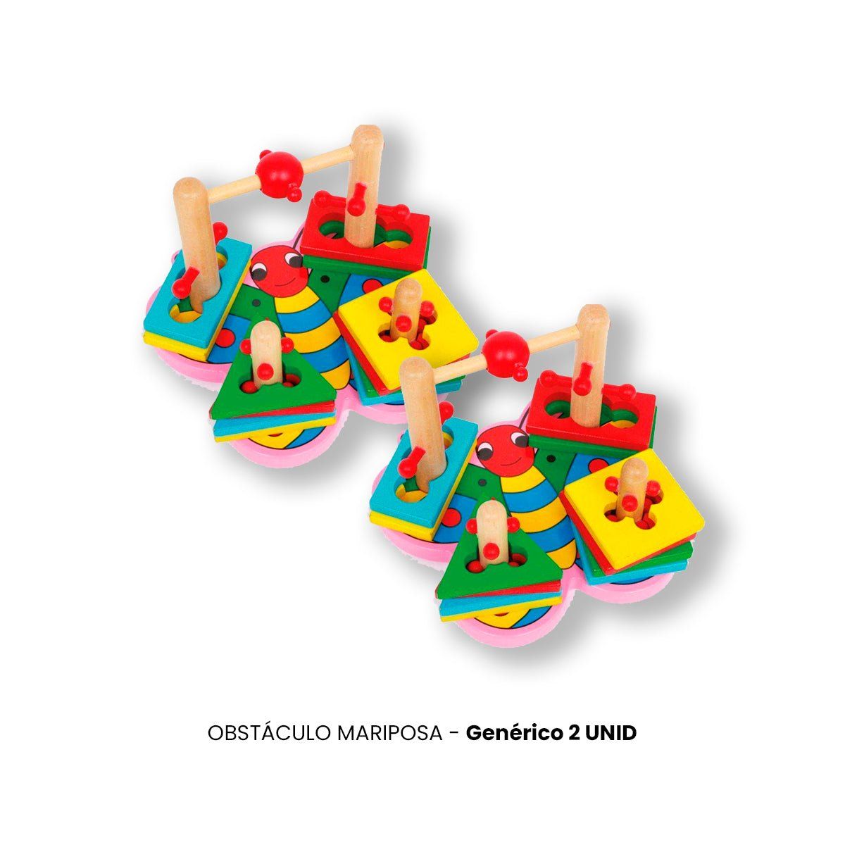 GENERICO - 2UNID OBSTACULO MARIPOSA
