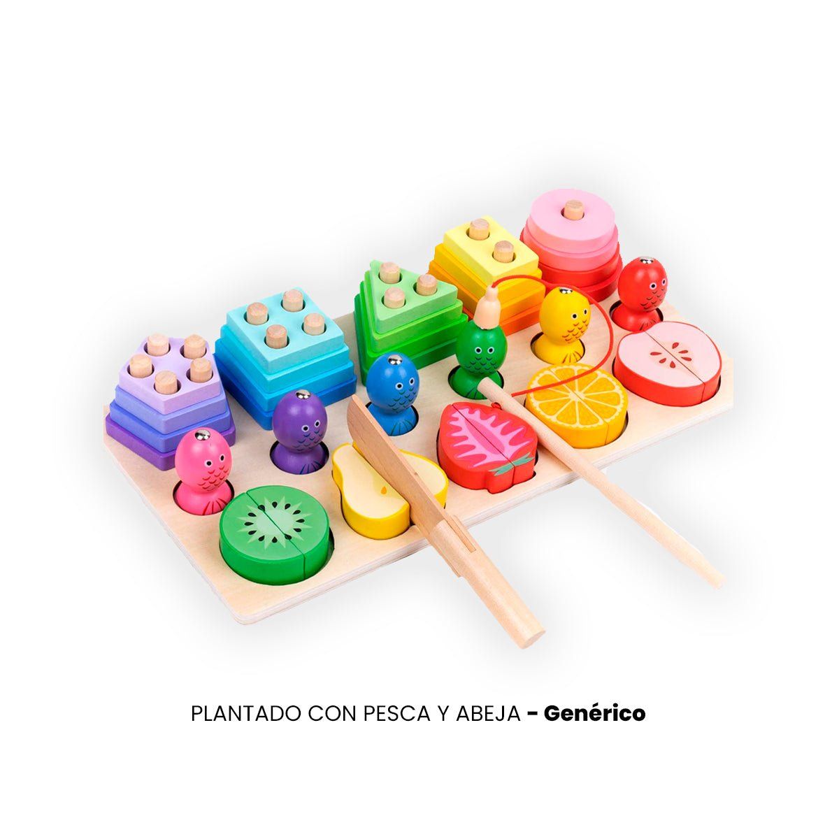 GENERICO - PLANTADO CON PESCA Y ABEJA