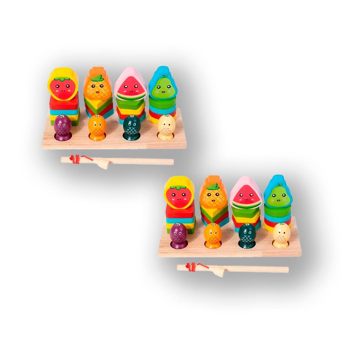 GENERICO - 2UNID PLANTADO X4 DE FRUTA Y PESCA