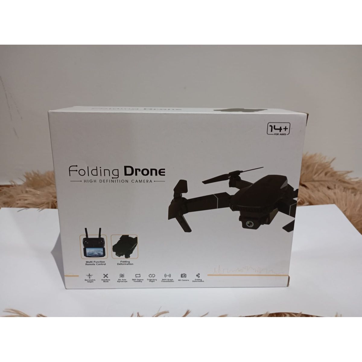 MORITA BAG STORE - DRON PLEGABLE E88 PRO CON GIRO 360