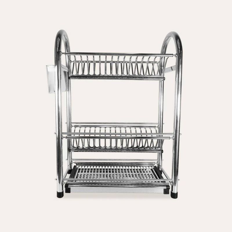 GENERICO - Escurridor de platos acero inoxidable FZ-8050-R