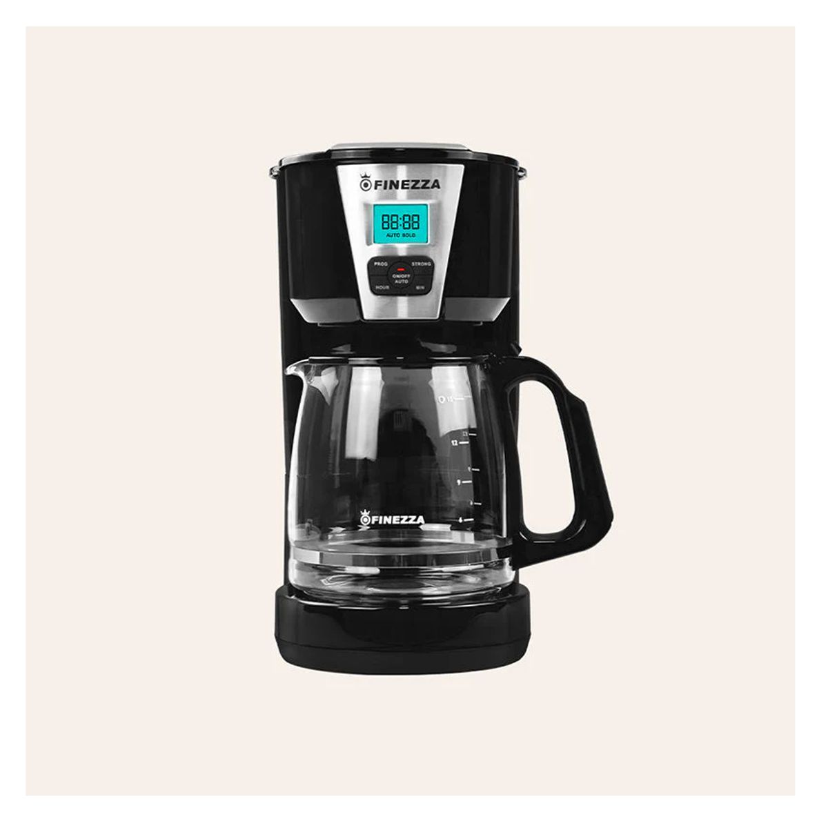 FINEZZA - Cafetera Eléctrica Finezza CK-668DI 1.8 Lts