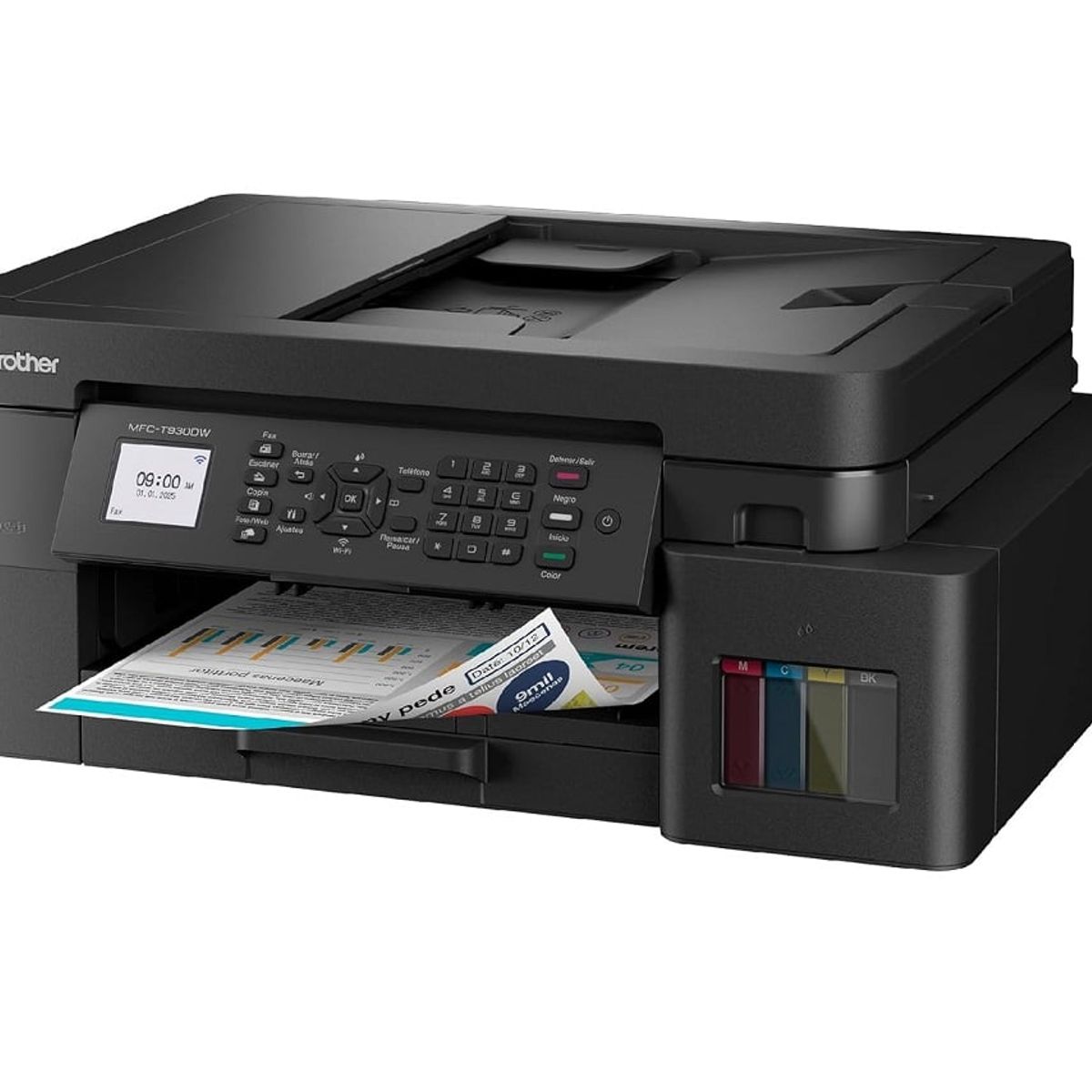 BROTHER - Impresora Brother MFC-T930DW Multifuncional Wifi E Impresión Dúplex
