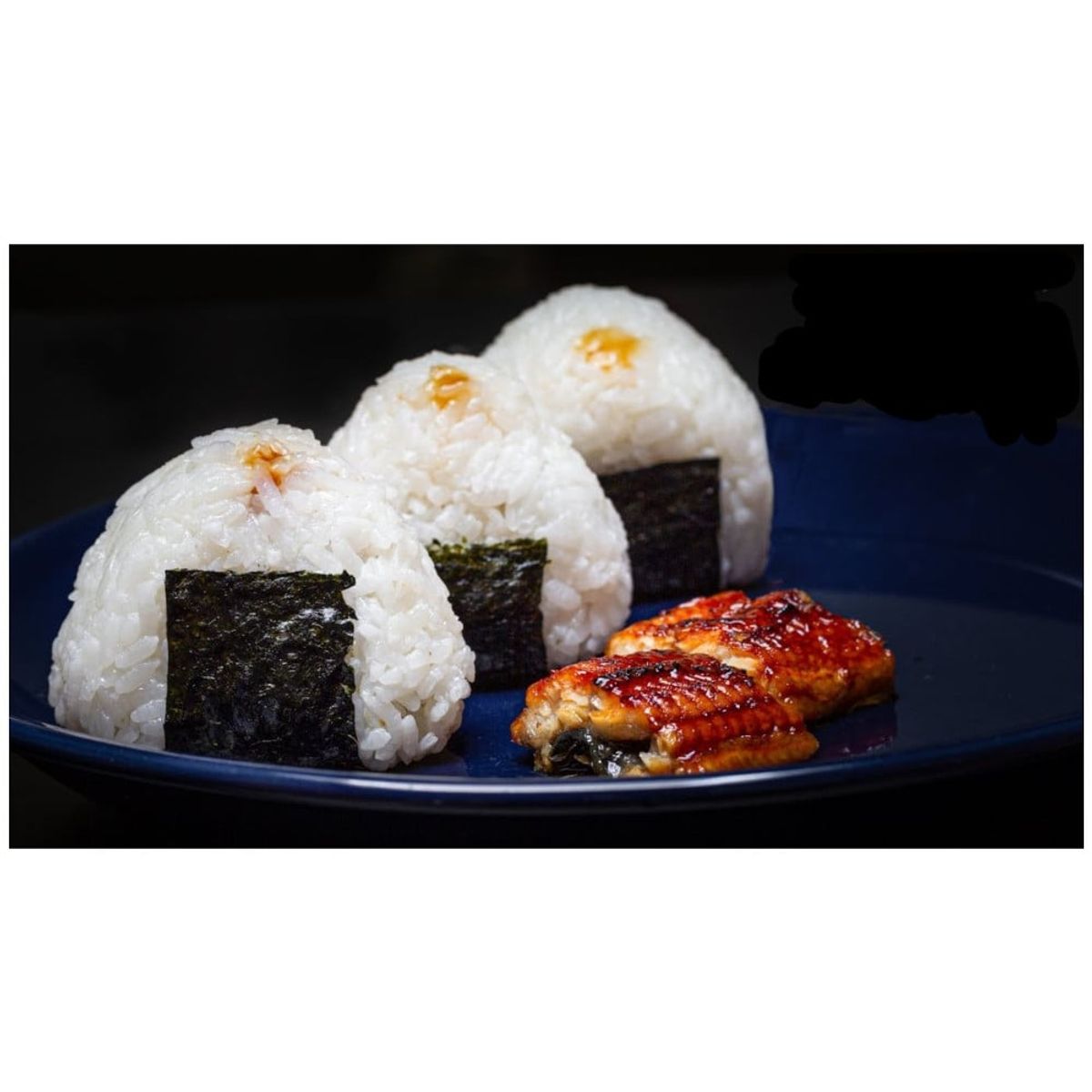 GENERICO - Pack Onigiri Unagi 4u Molde Salsa de Anguila Arroz Alga Nori