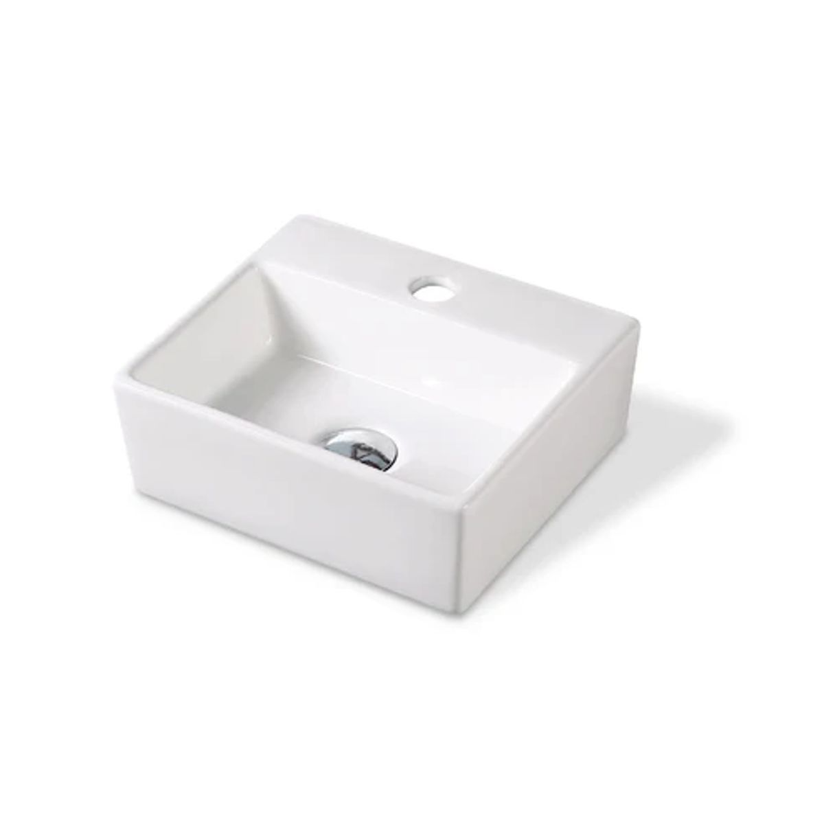 FRATELLI - Bowl de Loza Rectangular Blanco  33x28x11cm