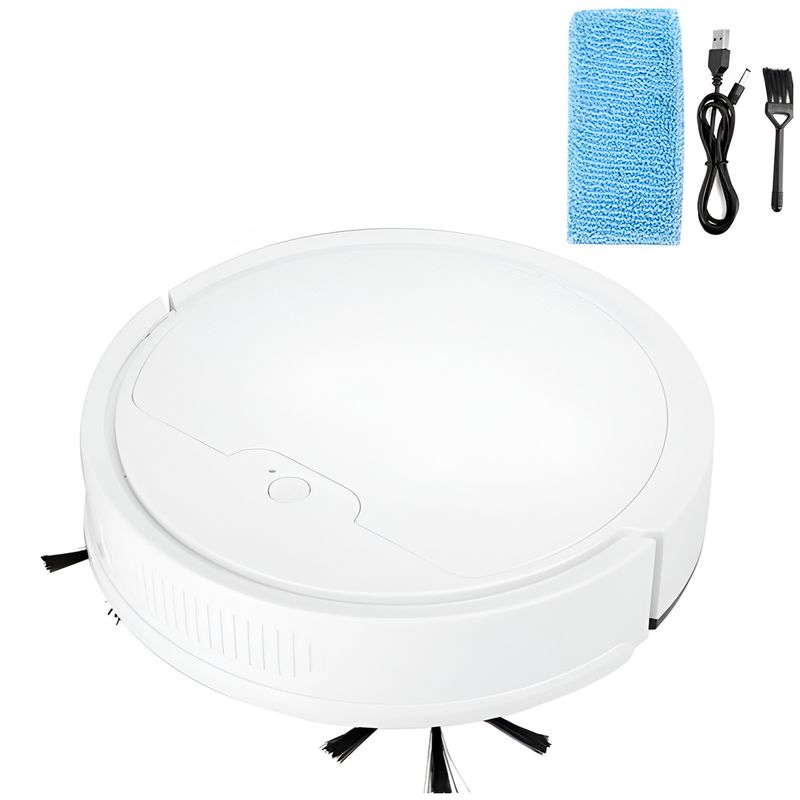GENERICO - Robot Aspirador Barredor 3 en 1 Smart Sweep Aspirador Ultravioleta