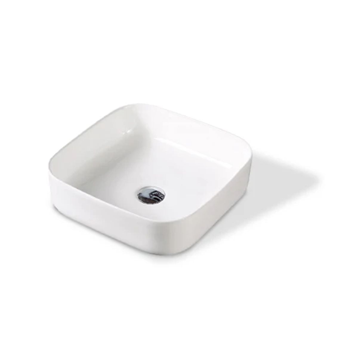 FRATELLI - Bowl de Loza Mod Cuadrado Blanco 38x38x14cm