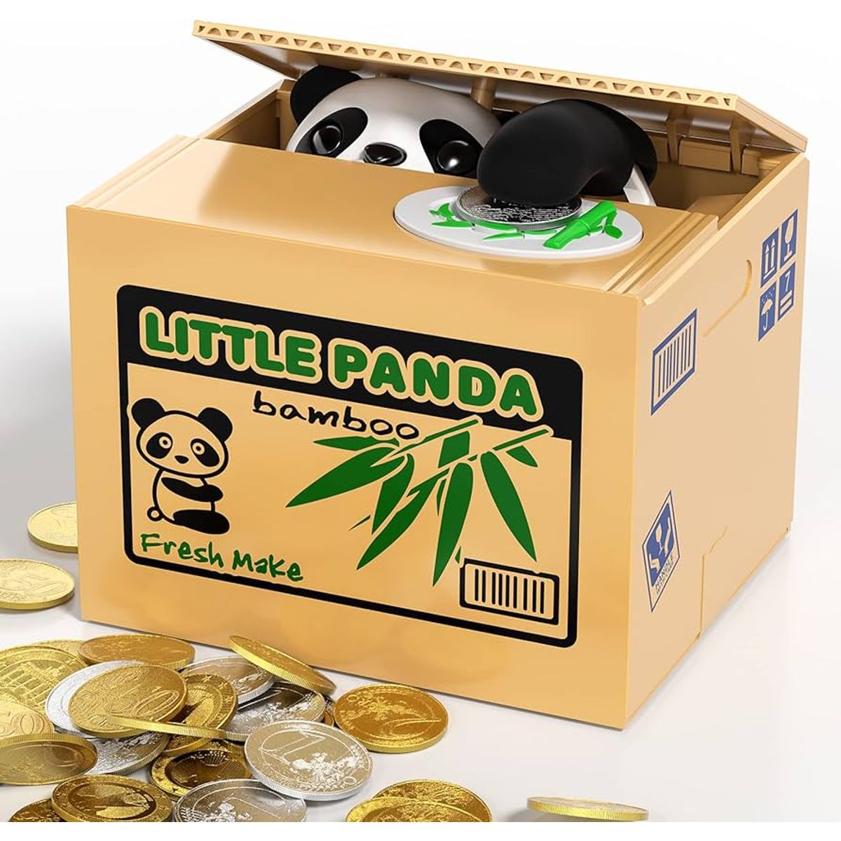 GENERICO - ALCANCIA ELECTRONICA DE PANDA PARA NIÑO O NIÑA