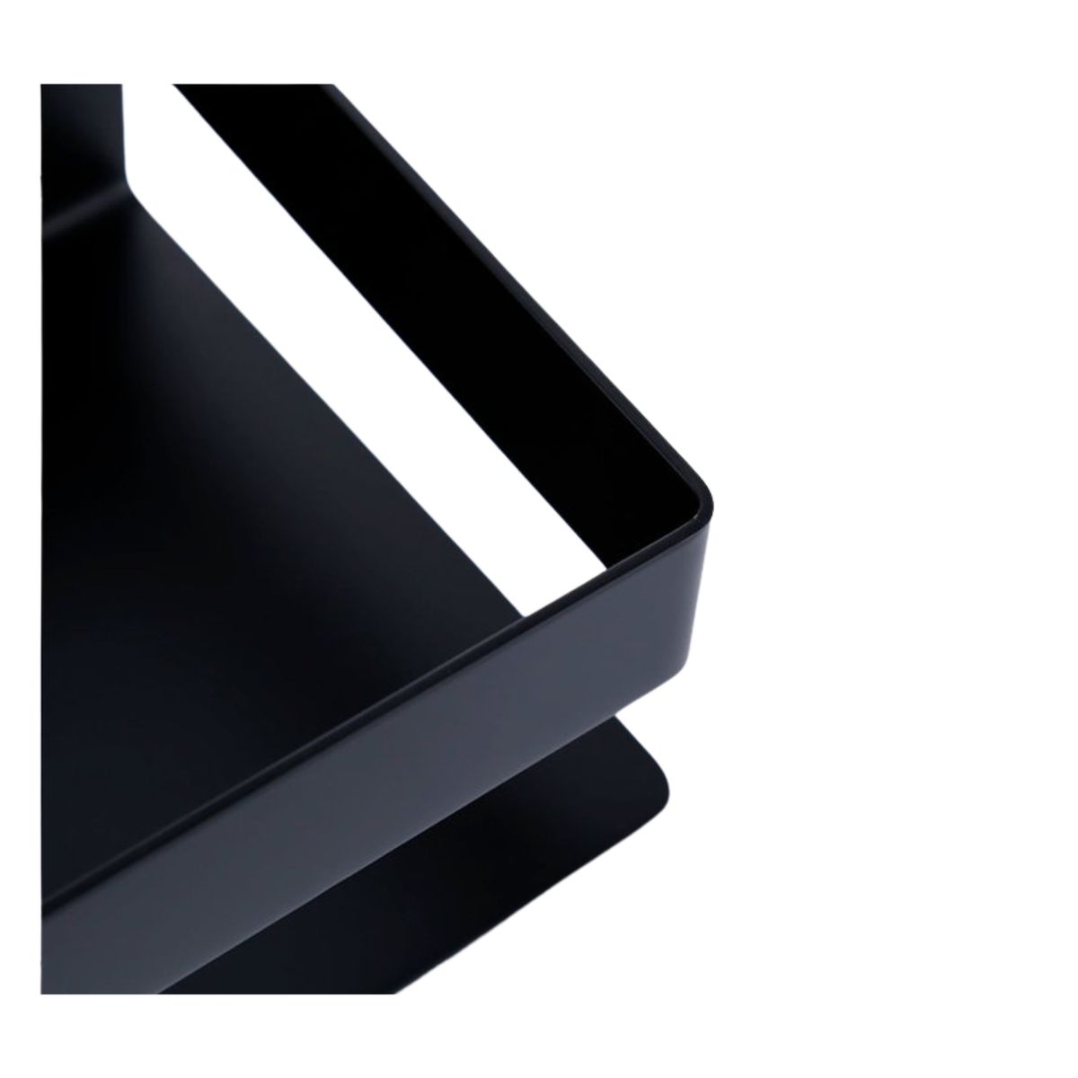 GENERICO - Repisa para cocinas o baños Negro Mate ADB6830 30cm