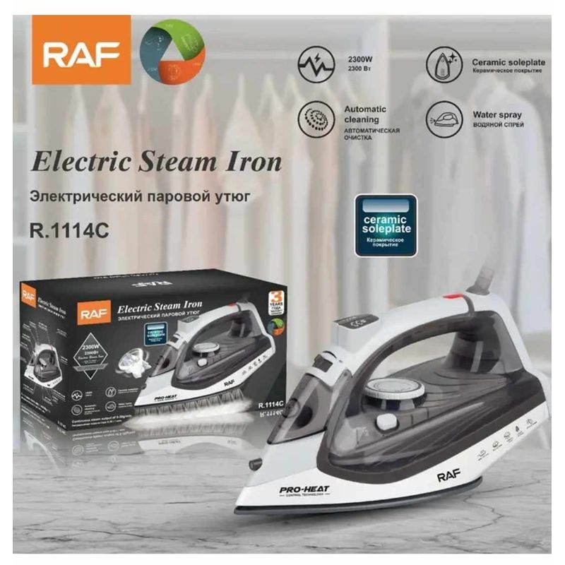 GENERICO - Plancha de Ropa Electrica a Vapor Eléctrica Antiadherente Portátil