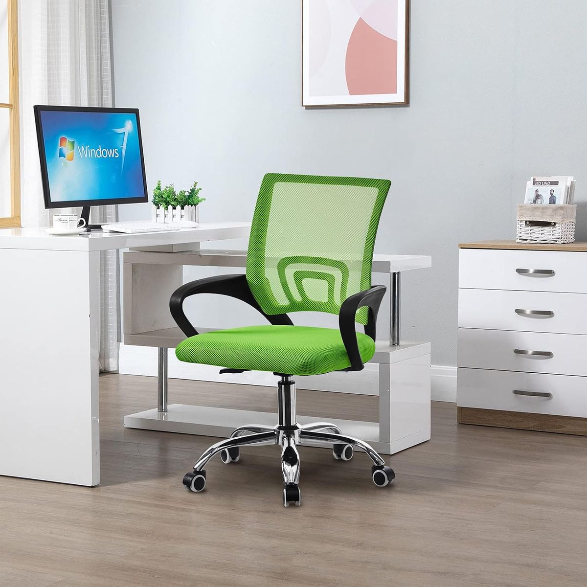GENERICO - SILLA DE ESCRITORIO ERGONÓMICA EJECUTIVA PREMIUM VERDE