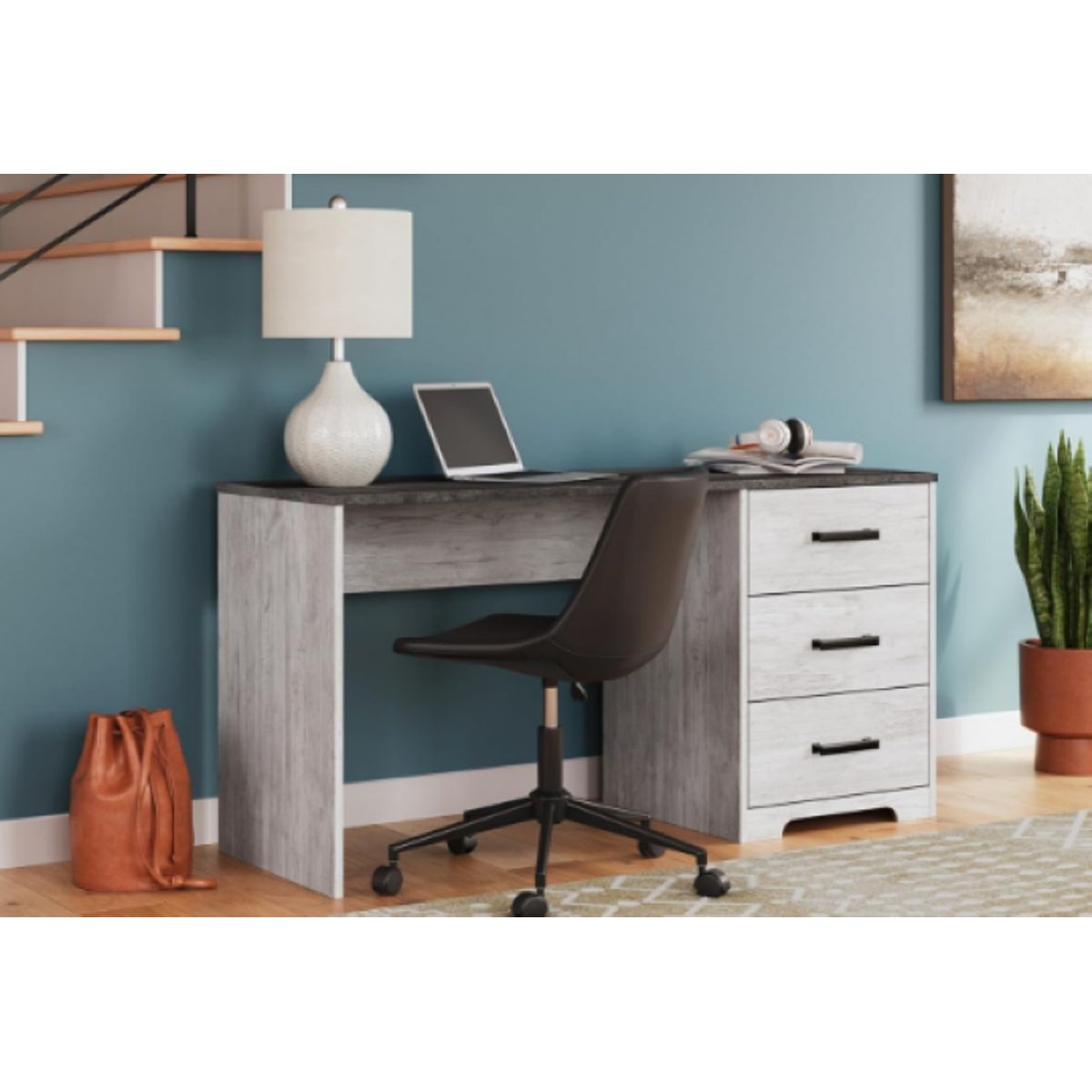 NACION MUEBLES - ESCRITORIO NACION MUEBLES ASHLEY COLOR GRIS