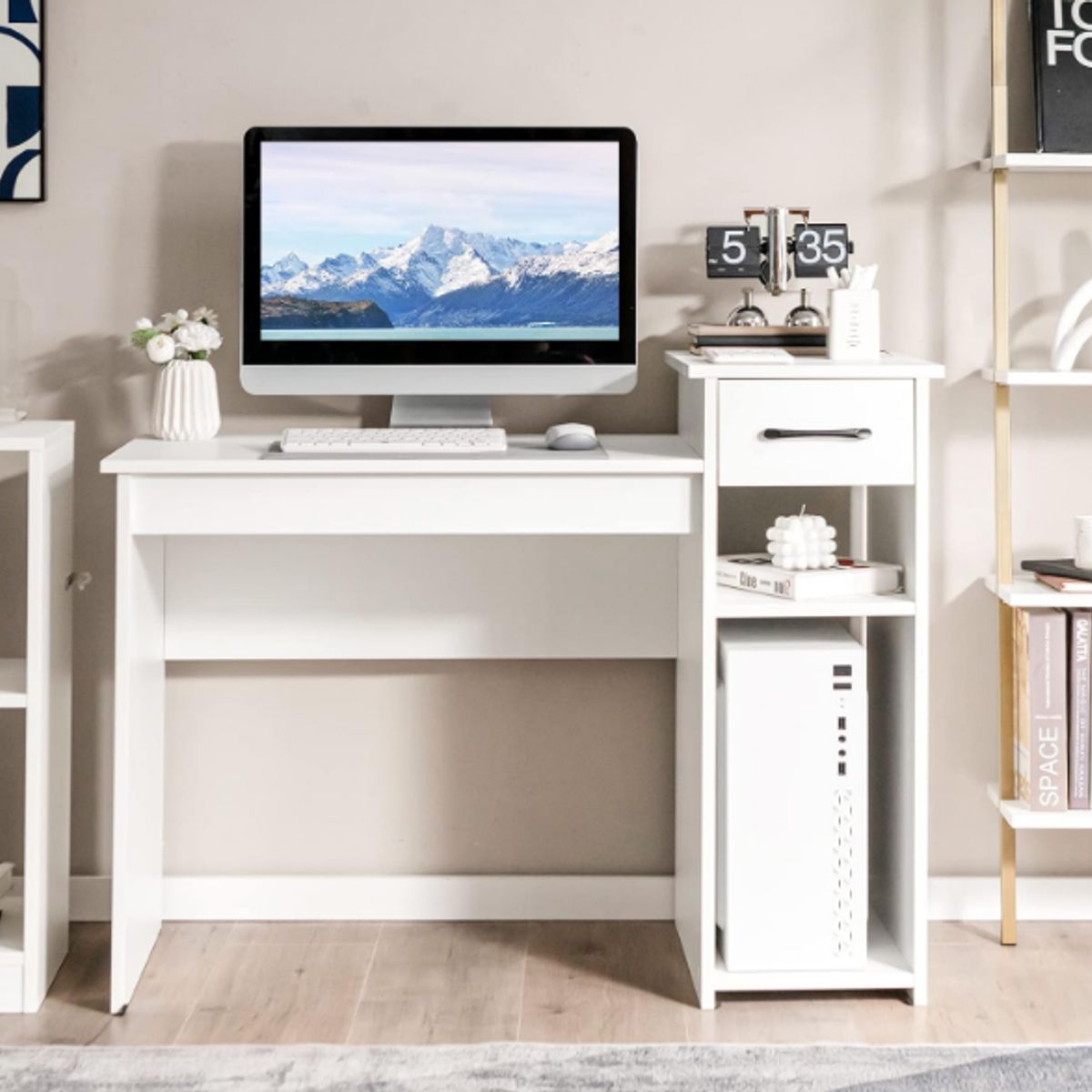 NACION MUEBLES - ESCRITORIO NACION MUEBLES ERICK COLOR BLANCO