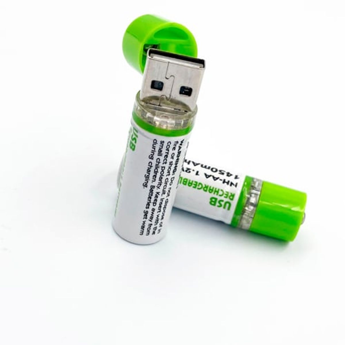 GENERICO - Pilas recargables AA de 15V con cable tipo C