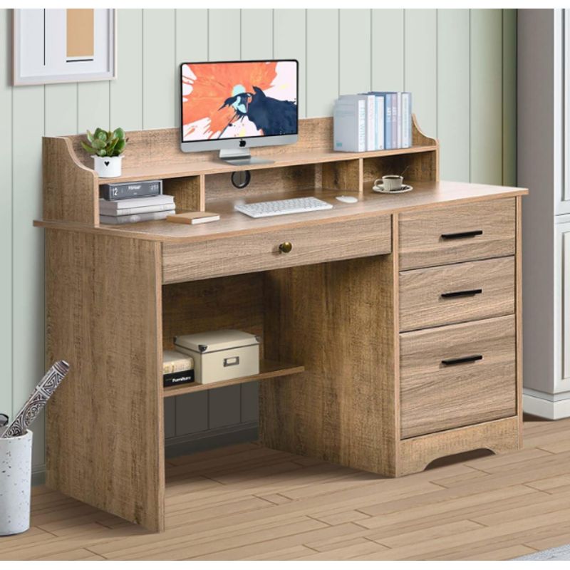 NACION MUEBLES - ESCRITORIO NACION MUEBLES JESSICA COLOR BEIGE