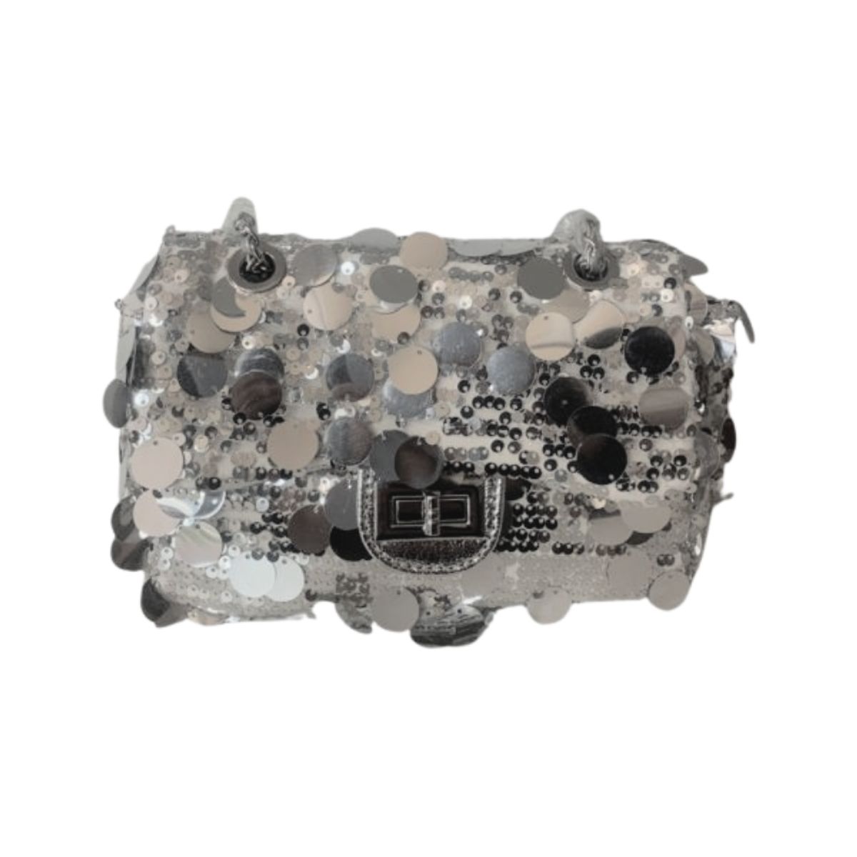 GENERICO - Cartera Lentejuela con Solapa Fiesta -Kahlo & Co