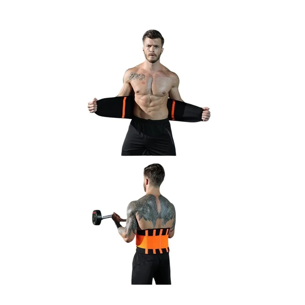 GENERICO - Faja reductora con soporte lumbar mejora postura entrena seguro