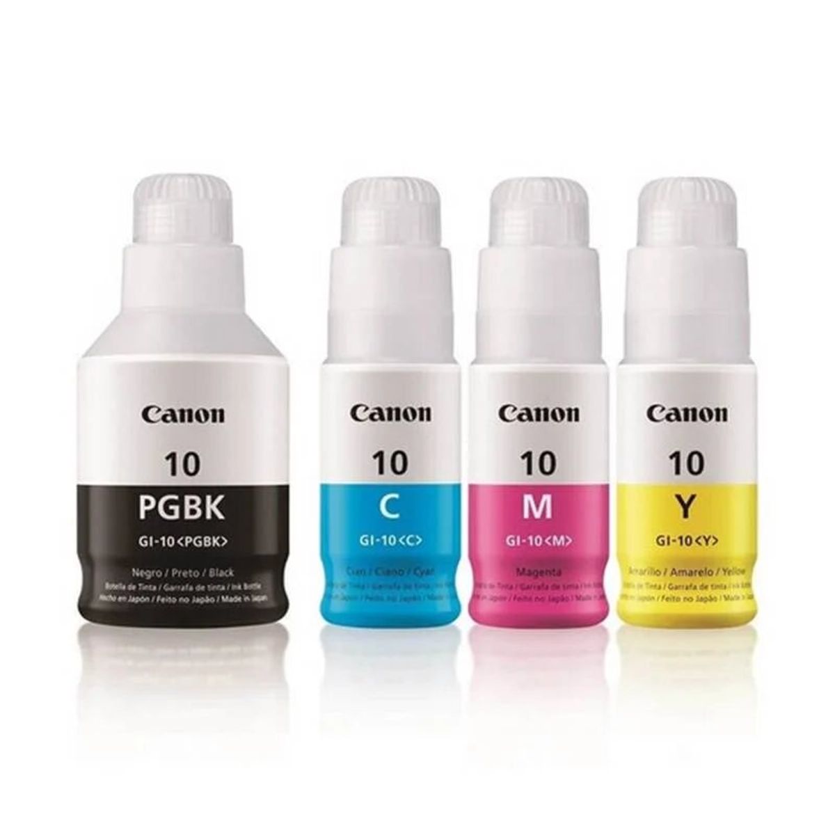 CANON - KIT 4 BOTELLAS TINTA CANON GI-10