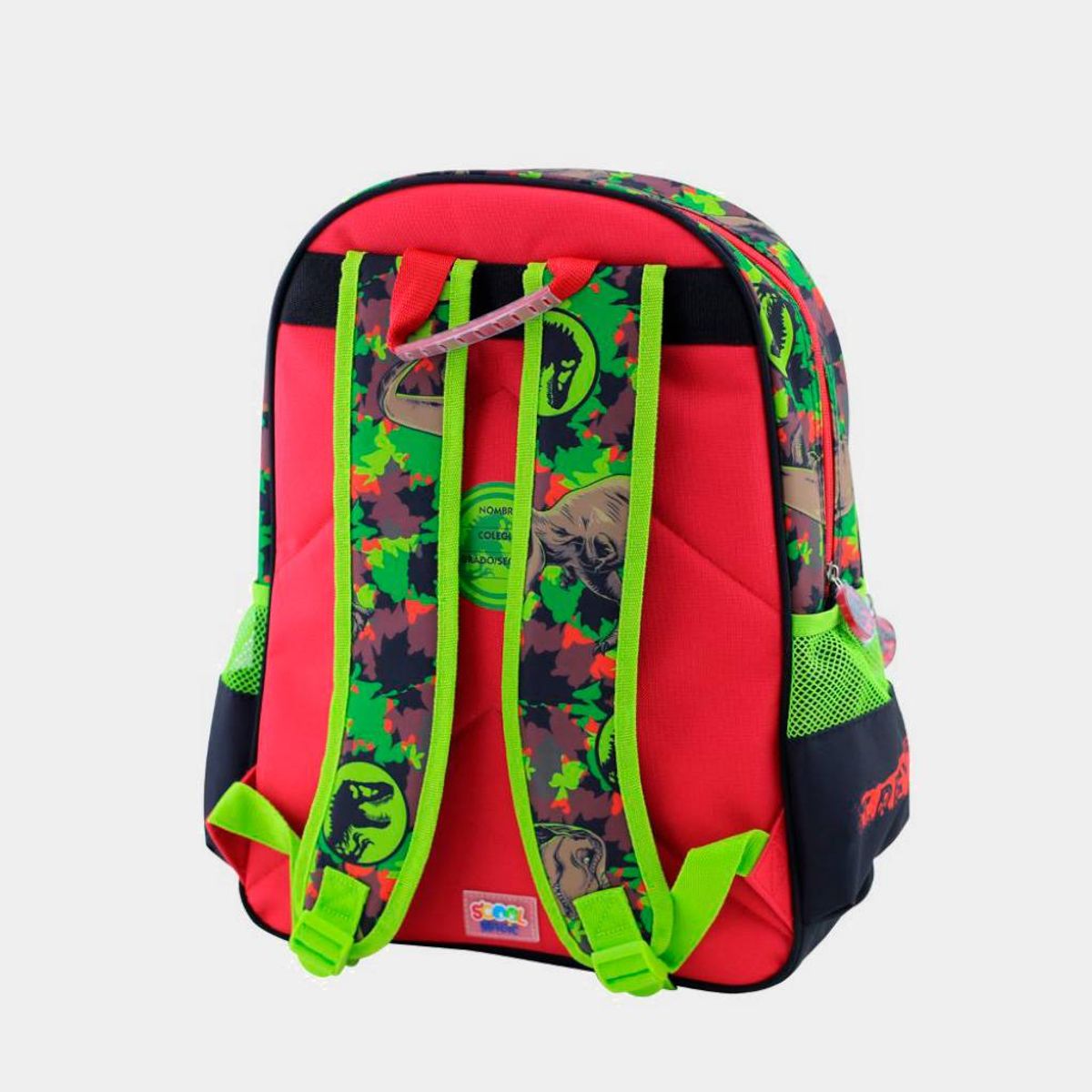 SCOOL - MOCHILA ESCOLAR PARA NIÑOS SCOOL 804020 JURASSIC PARK