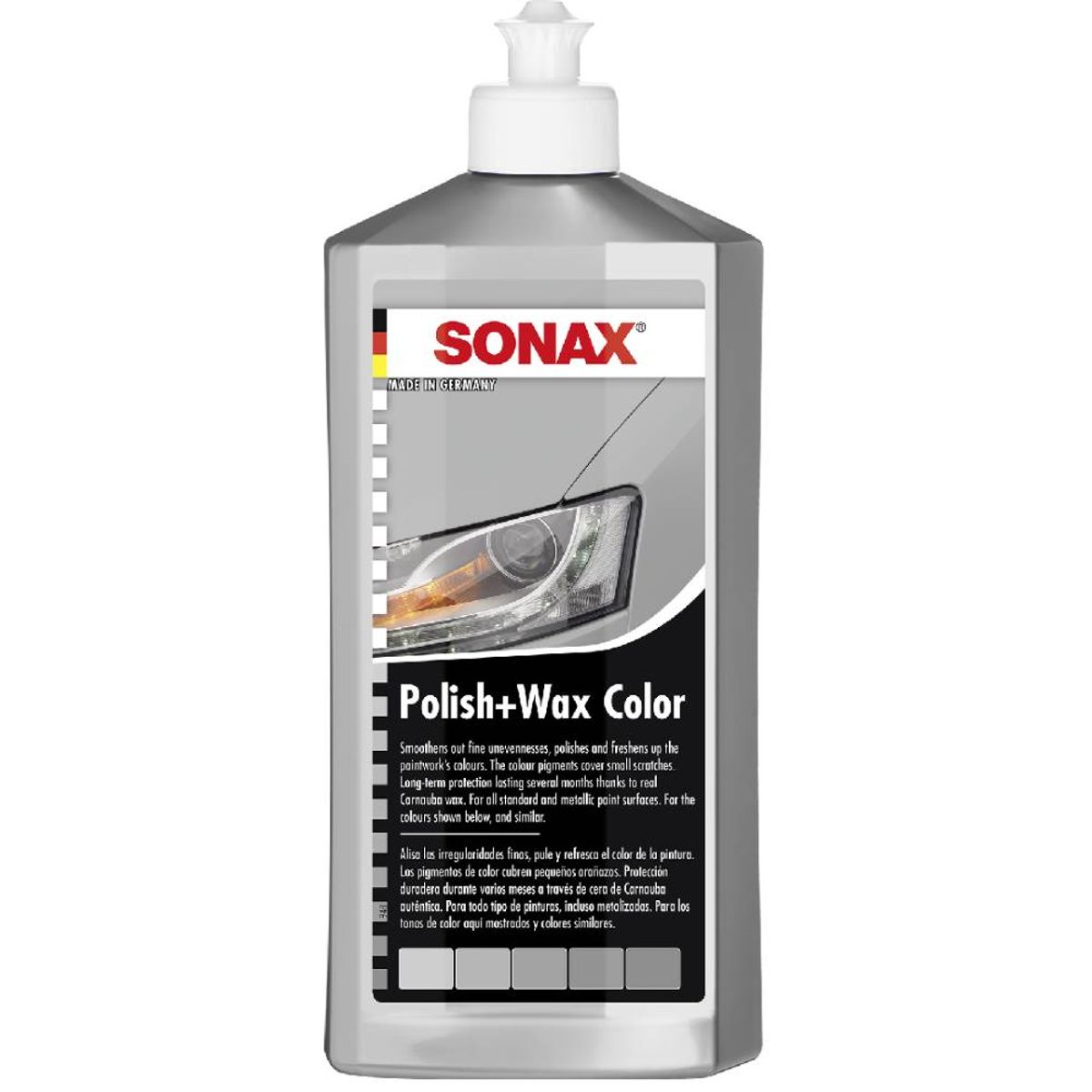 SONAX - CERA SONAX POLISH PLATA 500 ML