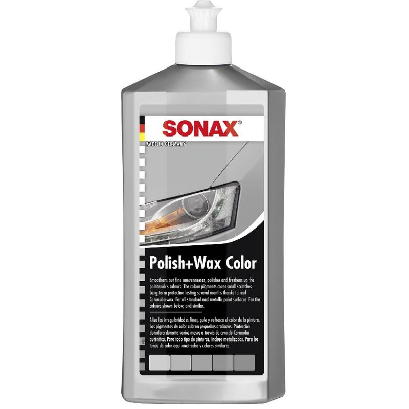 SONAX - CERA SONAX POLISH PLATA 500 ML