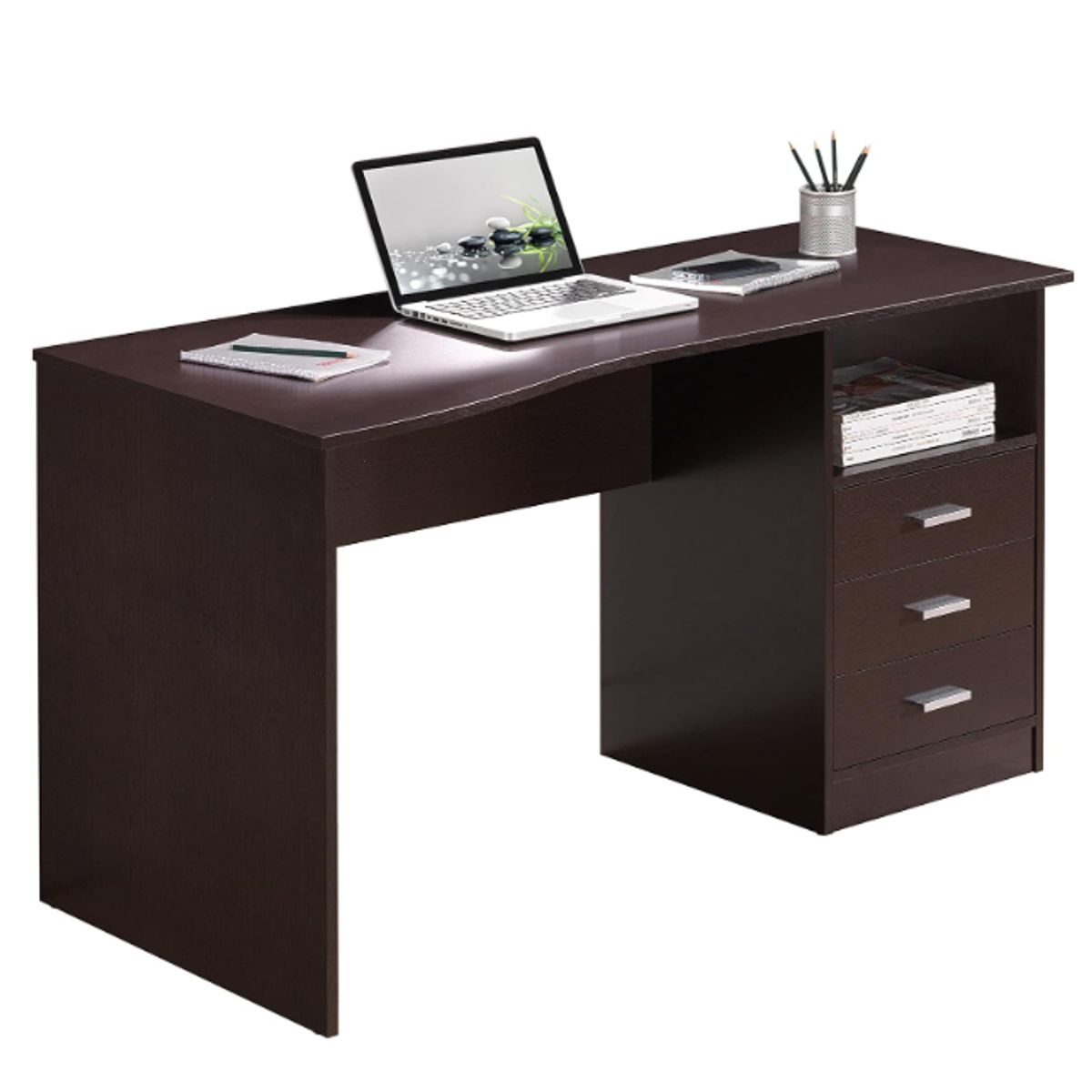 NACION MUEBLES - ESCRITORIO NACION MUEBLES FATIMA COLOR MARRÓN