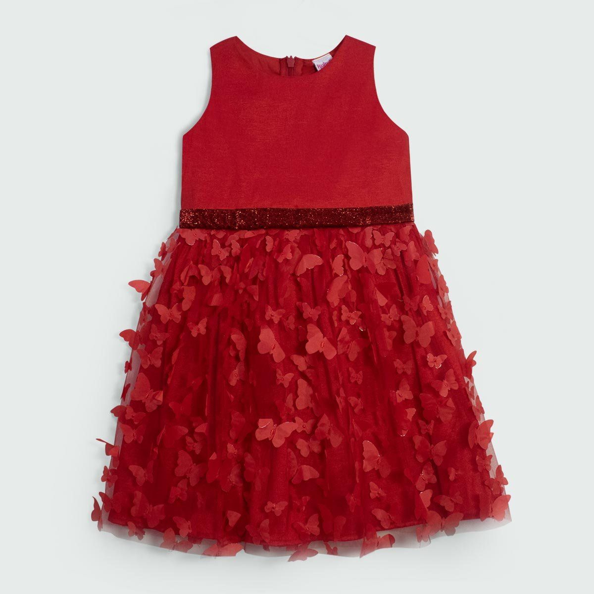 KUKULI - VESTIDO MARIPOSAS NIÑA M1421