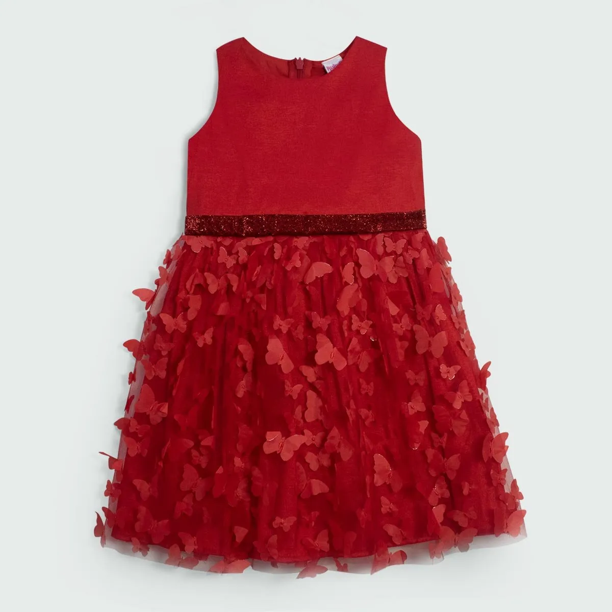 KUKULI - VESTIDO MARIPOSAS NIÑA M1421