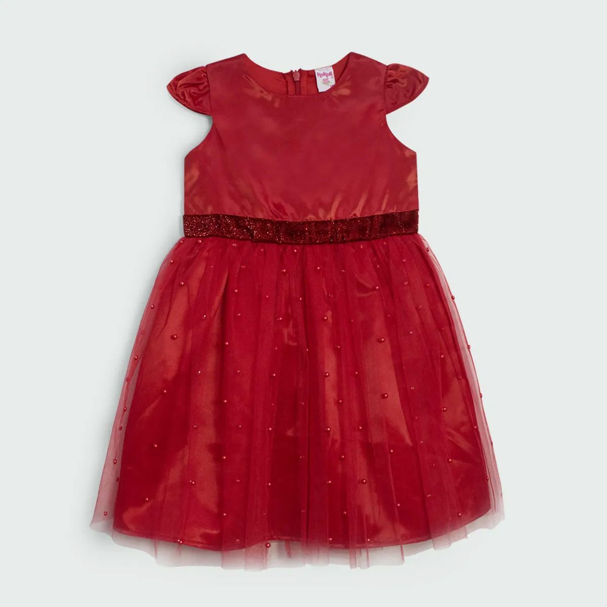 KUKULI - VESTIDO PERLITAS NIÑA M1422