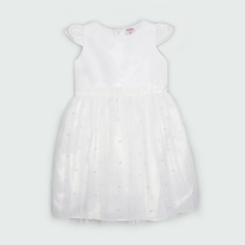 KUKULI - VESTIDO PERLITAS NIÑA M1422