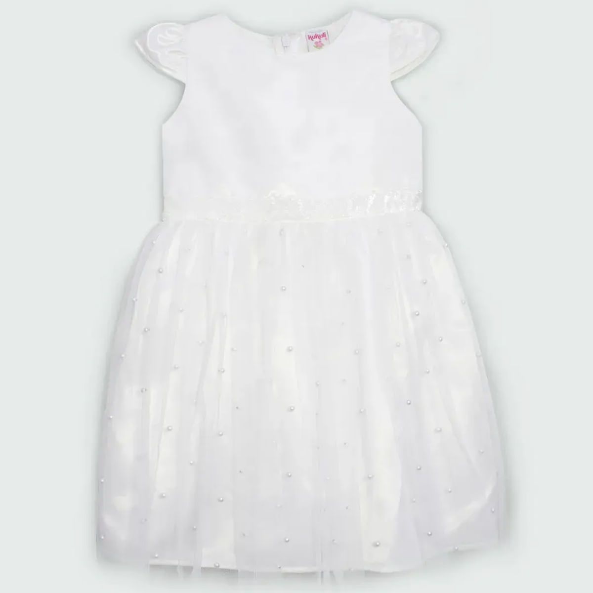KUKULI - VESTIDO PERLITAS NIÑA M1422
