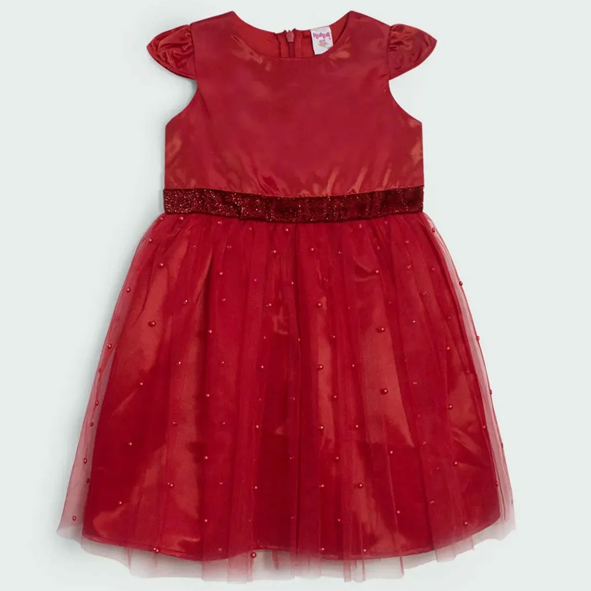 KUKULI - VESTIDO PERLITAS NIÑA M1422