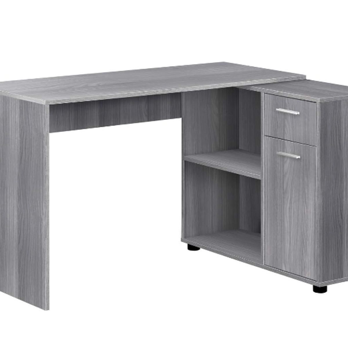 NACION MUEBLES - ESCRITORIO NACION MUEBLES MILENA COLOR GRIS